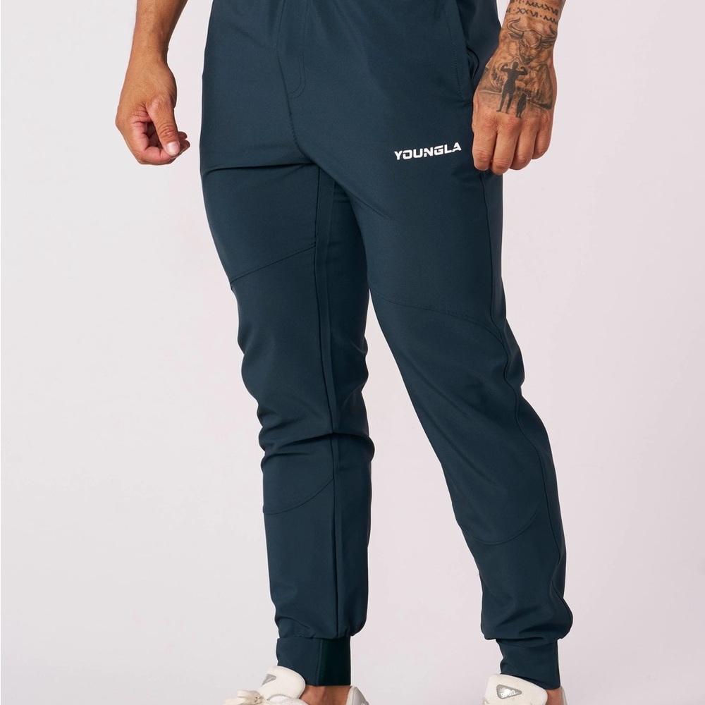 YoungLA Men's Dark Green Jogger